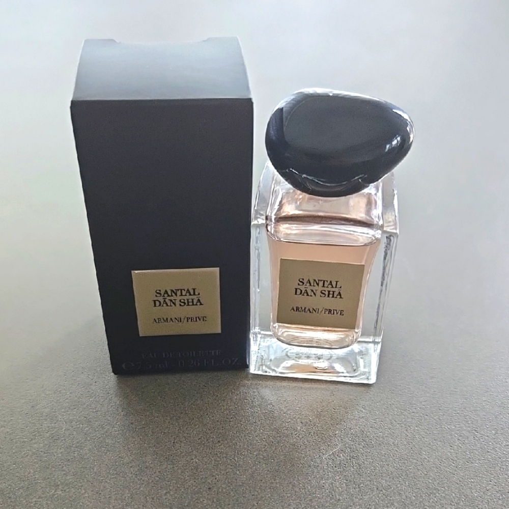 New In Box Armani Privé Santal Dan Sha Collectible Bottle Cap Top